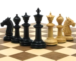 The Bath Ebony And Walnut Chess Set -Board Games - Chess And Cards Shop 2RCPB306 02