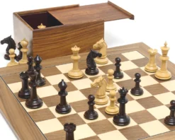 The Bath Rosewood And Walnut Chess Set -Board Games - Chess And Cards Shop 2RCPB307 07