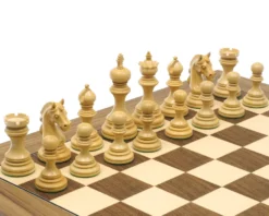 The Garvi Ebony And Walnut Luxury Chess Set -Board Games - Chess And Cards Shop 2RCPB308 05