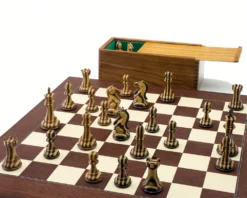 The Hancock Striped Staunton Chess Set -Board Games - Chess And Cards Shop 2RCPB310 05