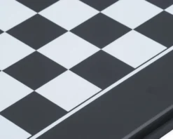 Black And White 19.7 Inch Inlaid Board By Italfama -Board Games - Chess And Cards Shop 348NBSG 03