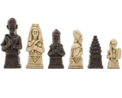 Berkeley Chess Egyptian Russet Chess Men