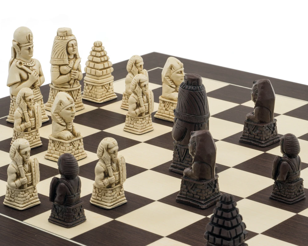 Berkeley Chess Egyptian Russet Chess Men 7 Berkeley Chess Egyptian Russet Chess Men - Image 7