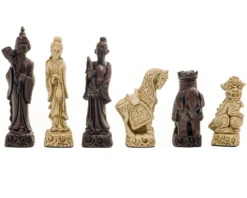 Berkeley Chess Mandarin Russet Chess Men