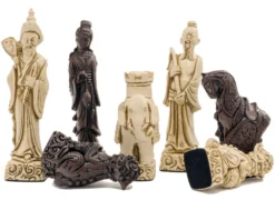 Berkeley Chess Mandarin Russet Chess Men -Board Games - Chess And Cards Shop BC2005 03