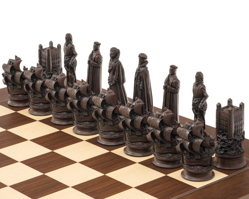 Berkeley Chess Elizabethan Russet Chess Men 5 Berkeley Chess Elizabethan Russet Chess Men - Image 5