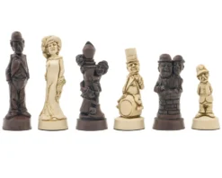 Berkeley Chess Movie Stars Russet Chess Men