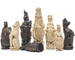 Berkeley Chess Royal Beast Russet Chess Men 7 Berkeley Chess Royal Beast Russet Chess Men -Board Games - Chess And Cards Shop BC2012 03