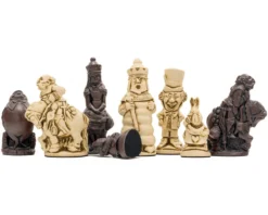 Berkeley Chess Alice In Wonderland Russet Chess Men 10 Berkeley Chess Alice In Wonderland Russet Chess Men -Board Games - Chess And Cards Shop BC2014 03