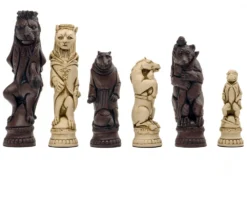 Berkeley Chess Reynard The Fox Russet Chess Men