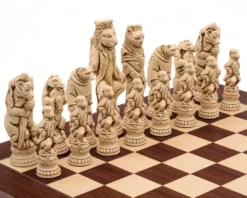 Berkeley Chess Reynard The Fox Russet Chess Men -Board Games - Chess And Cards Shop BC2015 3