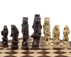 Berkeley Chess Reynard The Fox Russet Chess Men -Board Games - Chess And Cards Shop BC2015 5