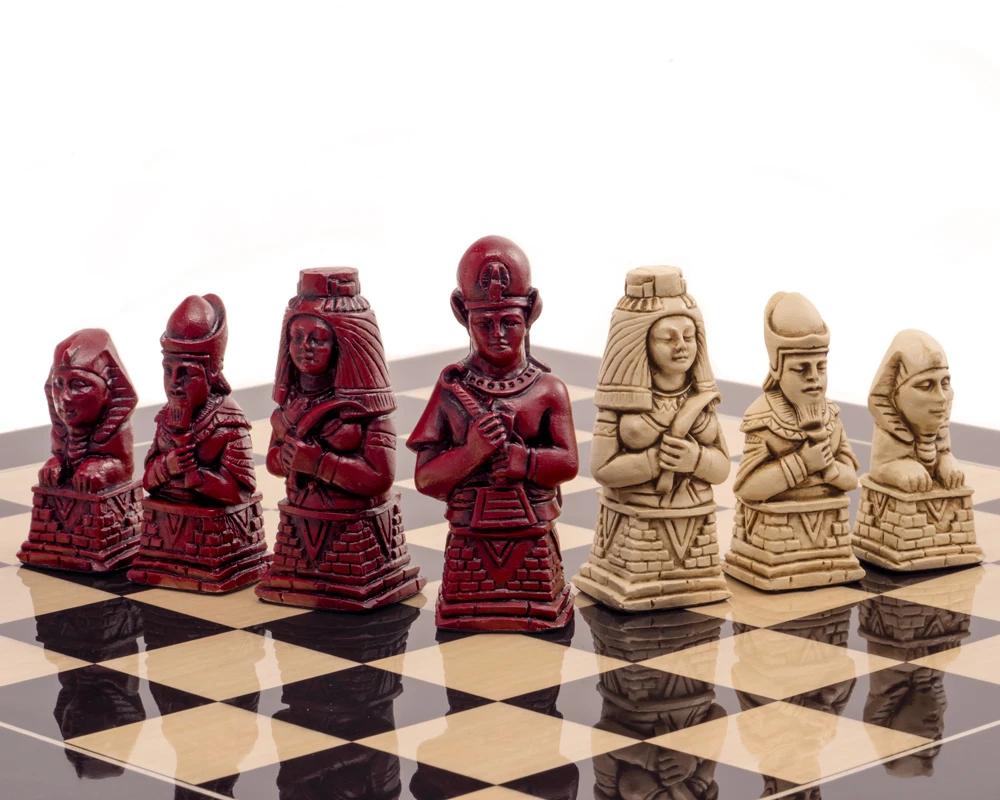 Berkeley Chess Egyptian Cardinal Chess Men 7 Berkeley Chess Egyptian Cardinal Chess Men - Image 7