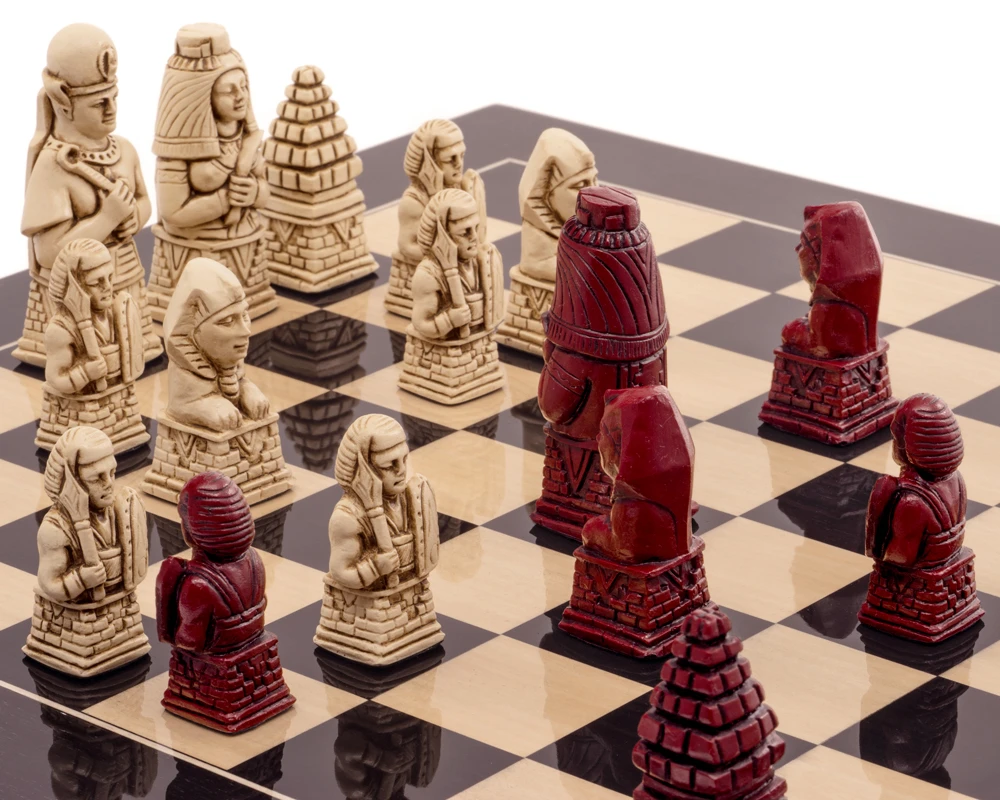 Berkeley Chess Egyptian Cardinal Chess Men 8 Berkeley Chess Egyptian Cardinal Chess Men - Image 8