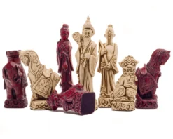 Berkeley Chess Mandarin Cardinal Chess Men 11 Berkeley Chess Mandarin Cardinal Chess Men -Board Games - Chess And Cards Shop BC3005 3