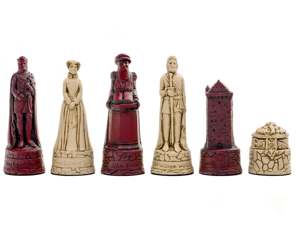 Berkeley Chess Scottish Cardinal Chess Men 1 Berkeley Chess Scottish Cardinal Chess Men