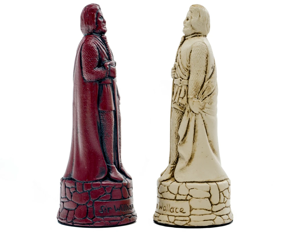 Berkeley Chess Scottish Cardinal Chess Men 3 Berkeley Chess Scottish Cardinal Chess Men - Image 3