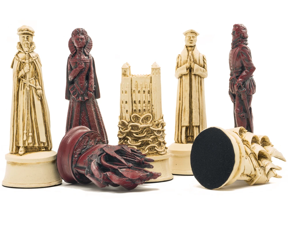 Berkeley Chess Elizabethan Cardinal Chess Men 2 Berkeley Chess Elizabethan Cardinal Chess Men - Image 2