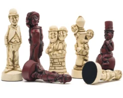 Berkeley Chess Movie Stars Cardinal Chess Men -Board Games - Chess And Cards Shop BC3011 03