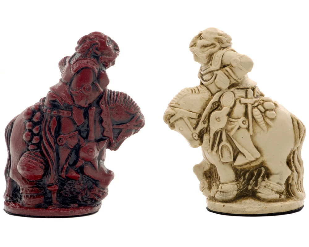 Berkeley Chess Alice In Wonderland Cardinal Chess Men 3 Berkeley Chess Alice In Wonderland Cardinal Chess Men - Image 3