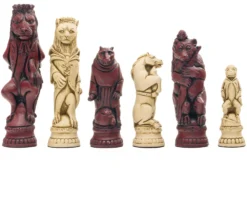 Berkeley Chess Reynard The Fox Cardinal Chess Men
