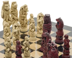 Berkeley Chess Reynard The Fox Cardinal Chess Men 13 Berkeley Chess Reynard The Fox Cardinal Chess Men -Board Games - Chess And Cards Shop BC3015 06