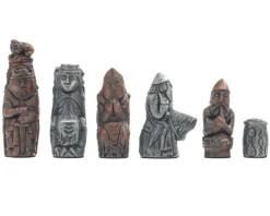 Berkeley Chess Medieval Metallic Chess Men