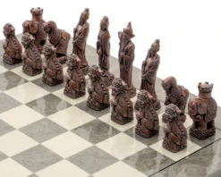 Berkeley Chess Mandarin Metallic Chess Men -Board Games - Chess And Cards Shop BC4005 4