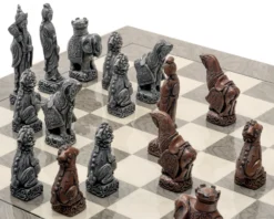 Berkeley Chess Mandarin Metallic Chess Men -Board Games - Chess And Cards Shop BC4005 6