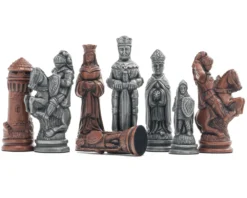 Berkeley Chess Camelot Metallic Chess Men -Board Games - Chess And Cards Shop BC4006 03