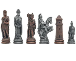Berkeley Chess Roman Metallic Chess Men