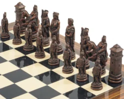 Berkeley Chess Roman Metallic Chess Men -Board Games - Chess And Cards Shop BC4007 04