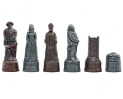 Berkeley Chess English Metallic Chess Men