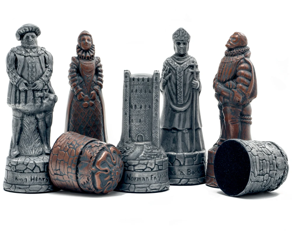 Berkeley Chess English Metallic Chess Men 2 Berkeley Chess English Metallic Chess Men - Image 2