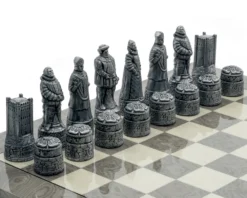 Berkeley Chess English Metallic Chess Men 10 Berkeley Chess English Metallic Chess Men -Board Games - Chess And Cards Shop BC4008 3