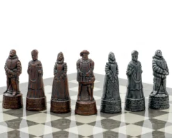 Berkeley Chess English Metallic Chess Men 12 Berkeley Chess English Metallic Chess Men -Board Games - Chess And Cards Shop BC4008 5