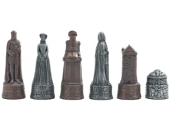 Berkeley Chess Scottish Metallic Chess Men