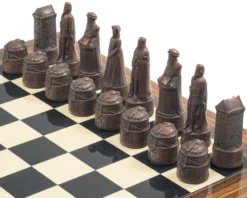 Berkeley Chess Scottish Metallic Chess Men -Board Games - Chess And Cards Shop BC4009 04