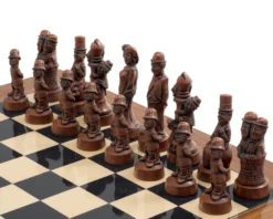 Berkeley Chess Movie Stars Metallic Chess Men -Board Games - Chess And Cards Shop BC4011 4