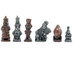 Berkeley Chess Alice In Wonderland Metallic Chess Men