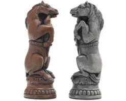 Berkeley Chess Reynard The Fox Metallic Chess Men -Board Games - Chess And Cards Shop BC4015 02