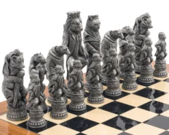 Berkeley Chess Reynard The Fox Metallic Chess Men -Board Games - Chess And Cards Shop BC4015 04