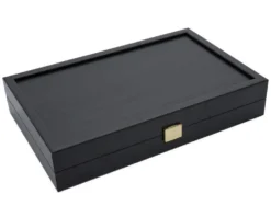 Travel Backgammon Set - The Manopoulos Wenge And Oak Edition -Board Games - Chess And Cards Shop BXL3VV 03