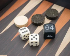 Travel Backgammon Set - The Manopoulos Wenge And Oak Edition -Board Games - Chess And Cards Shop BXL3VV 04