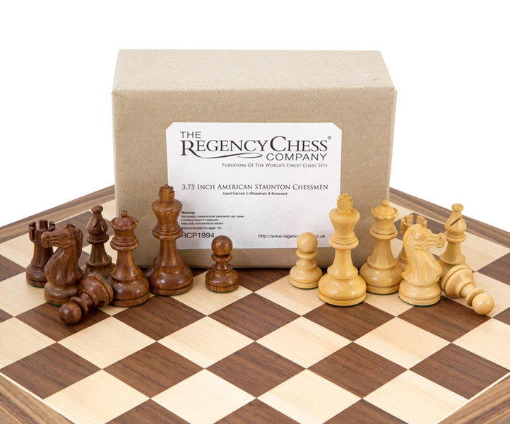 American Sheesham And Walnut Chess Set 4 American Sheesham And Walnut Chess Set - Image 4