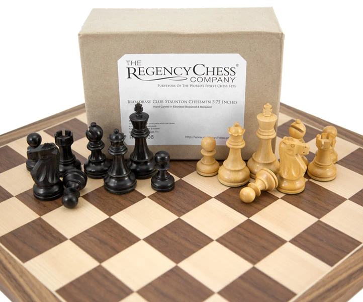 Broadbase Club Walnut Chess Set 4 Broadbase Club Walnut Chess Set - Image 4