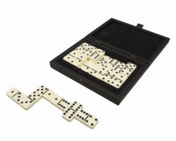 Manopoulos Luxury Dominoes Box Set Black 11 Manopoulos Luxury Dominoes Box Set Black -Board Games - Chess And Cards Shop DXL10 02