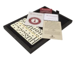 Manopoulos Luxury Dominoes Box Set Black 15 Manopoulos Luxury Dominoes Box Set Black -Board Games - Chess And Cards Shop DXL10 06