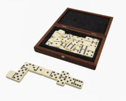 Manopoulos Luxury Dominoes Box Set Brown 11 Manopoulos Luxury Dominoes Box Set Brown -Board Games - Chess And Cards Shop DXL20 02