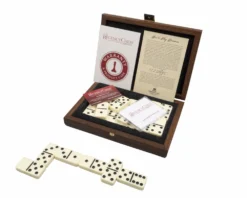 Manopoulos Luxury Dominoes Box Set Brown 15 Manopoulos Luxury Dominoes Box Set Brown -Board Games - Chess And Cards Shop DXL20 07